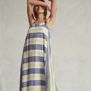Anthropologie Striped Maxi Dress